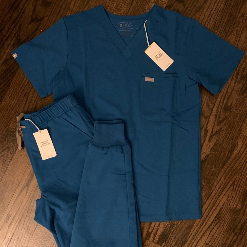 FIGS Alps Blue Scrubs